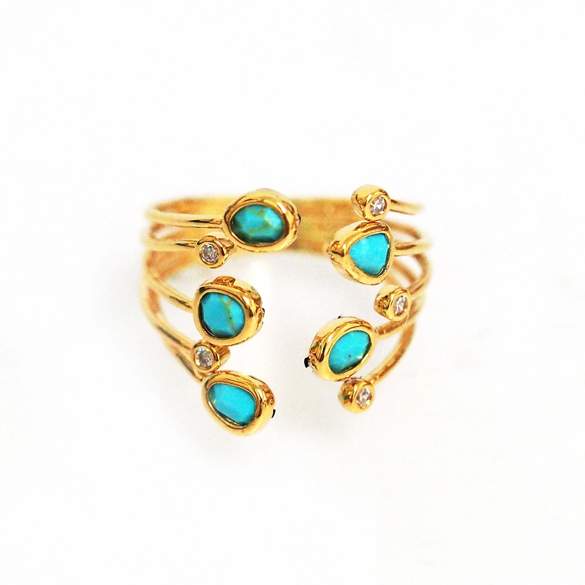 Stone Wrap Ring - Image 2