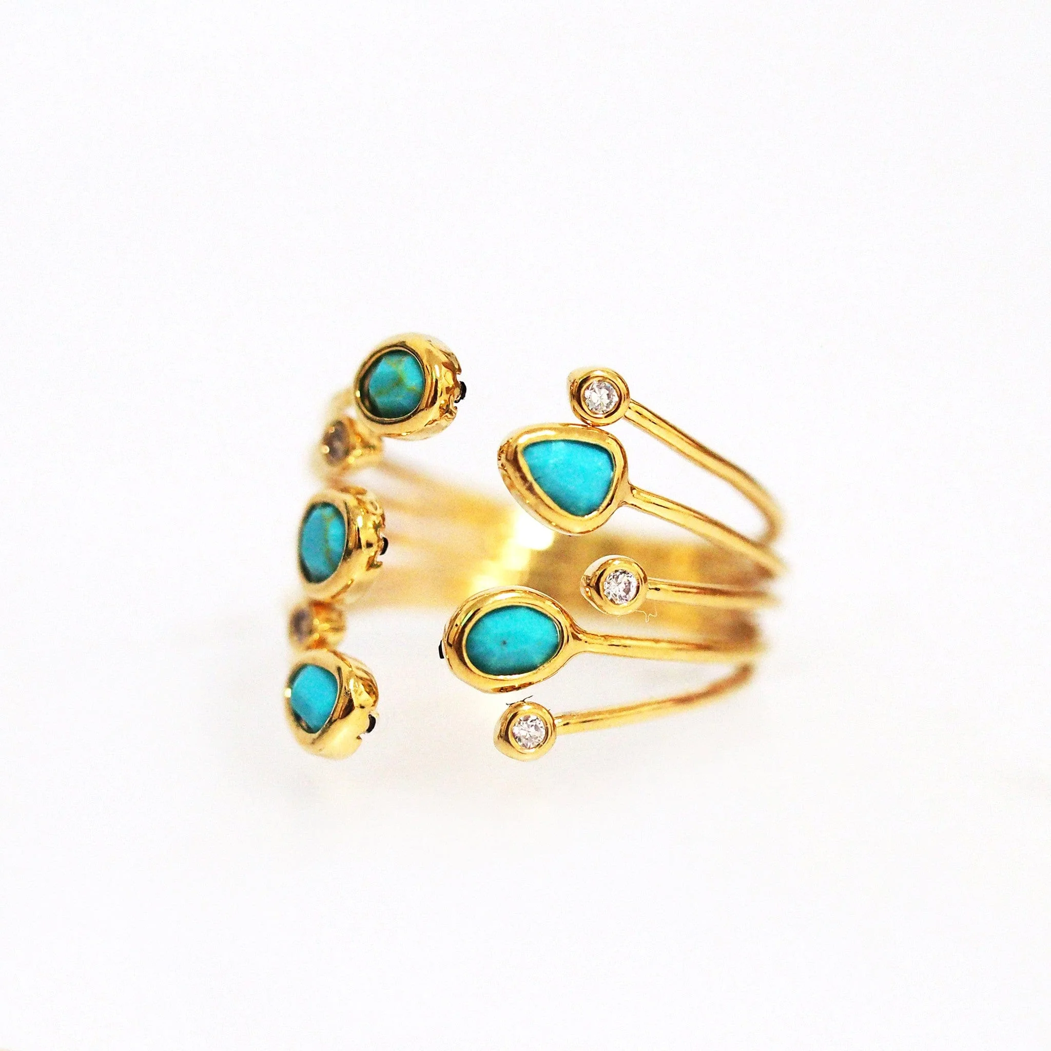 Stone Wrap Ring - Image 3