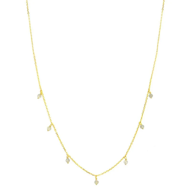 Shimmer Drop Necklace