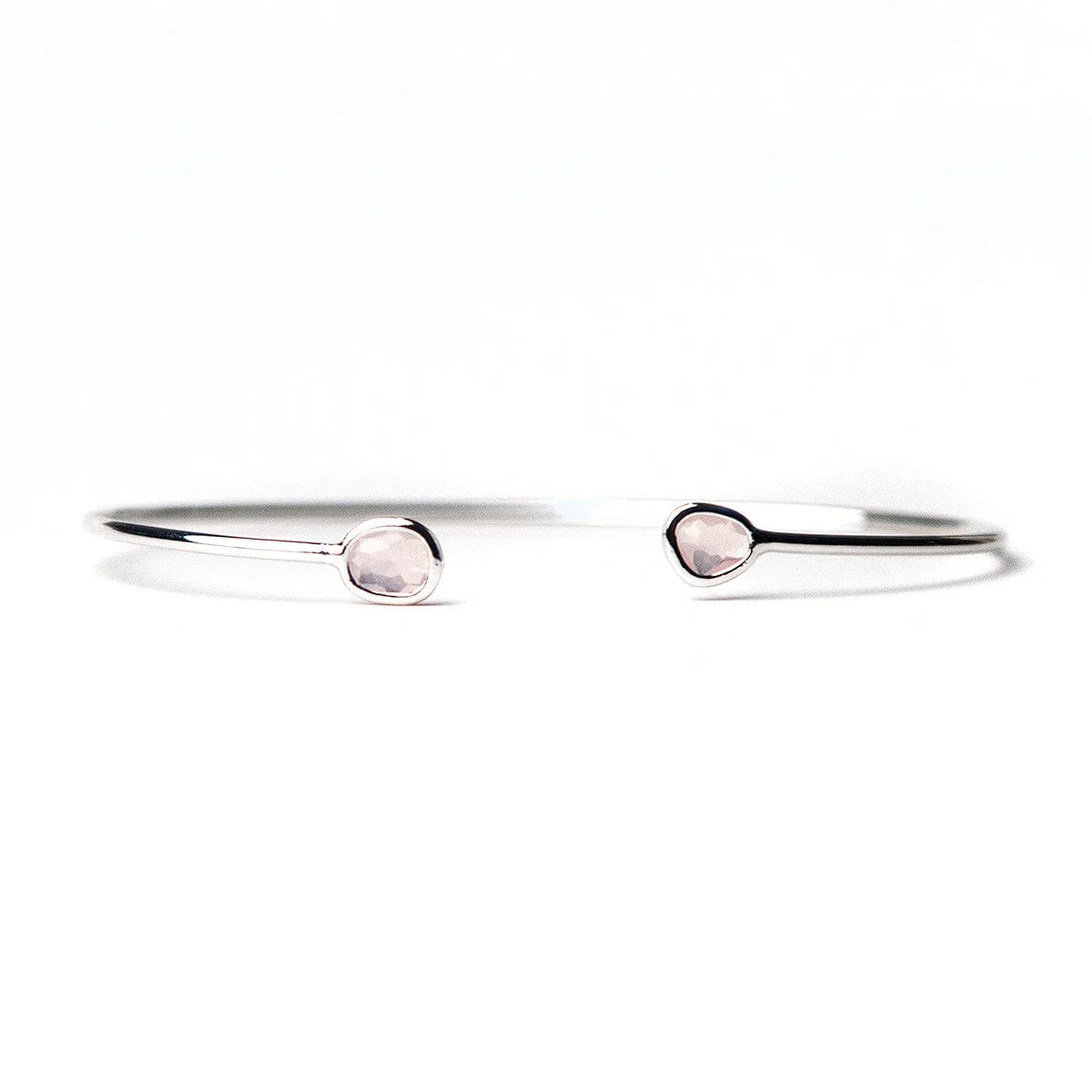 Mini Glass Bezel Cuff Bracelet - Image 19