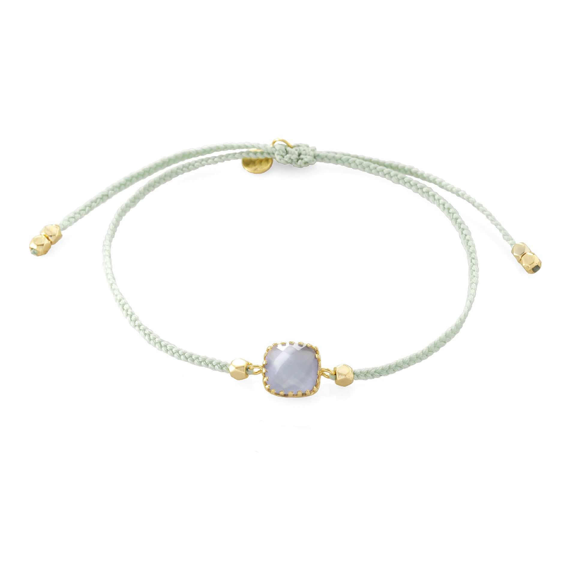 Braided Nylon Charm Bracelet - Image 5