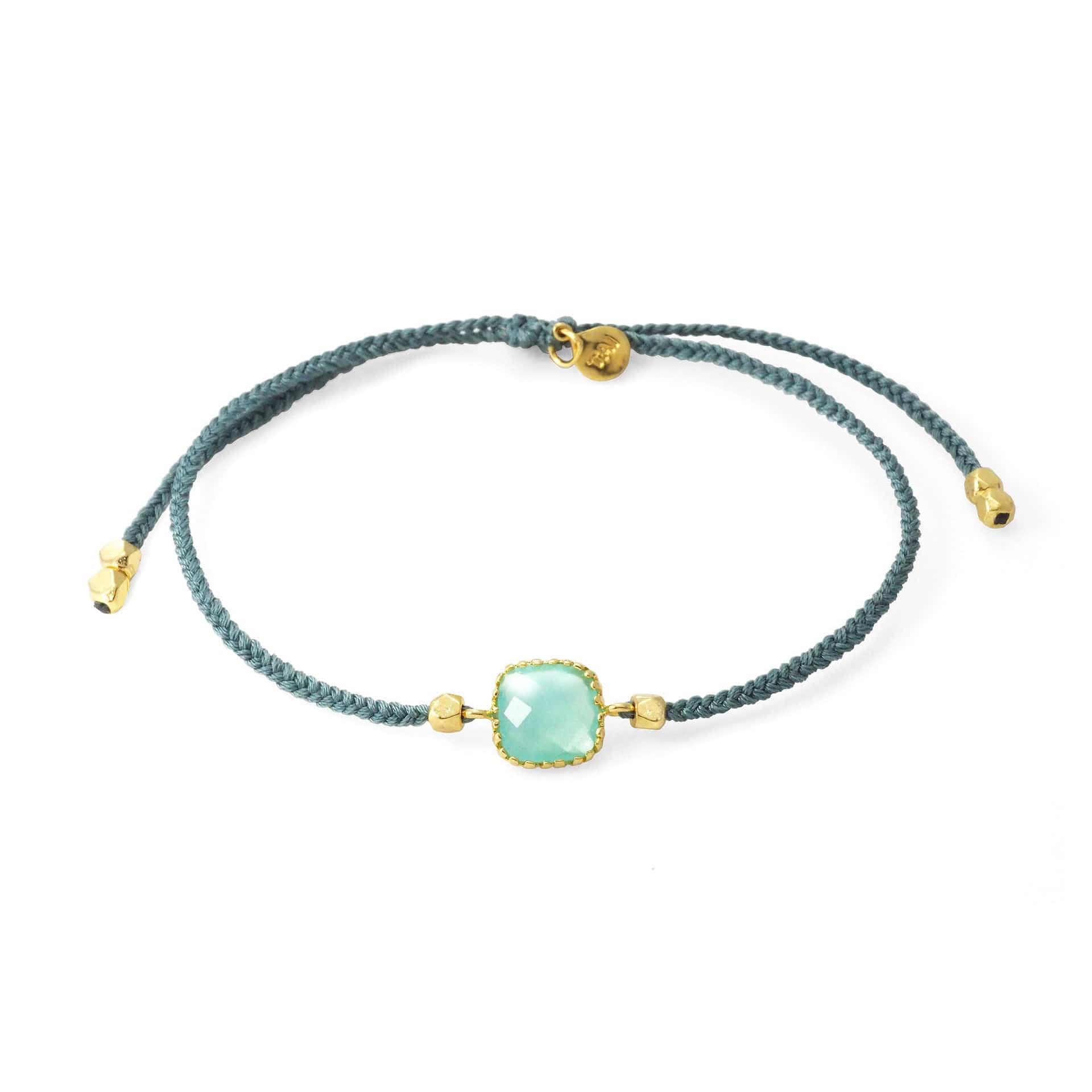 Braided Nylon Charm Bracelet - Image 6