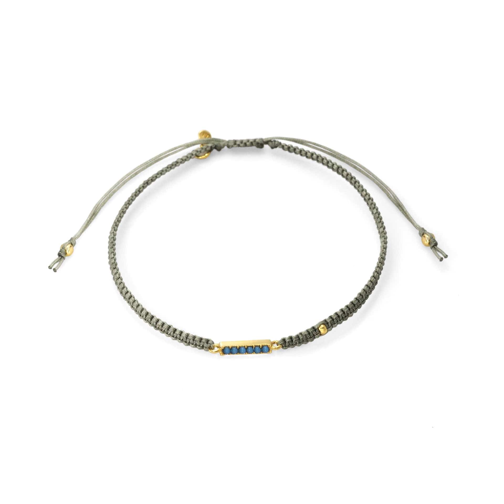 Mini Stick Silk Cord Bracelet - Image 2