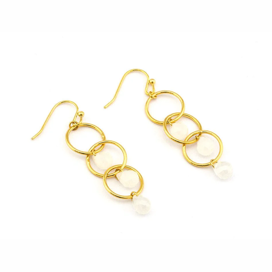 Circle Drop Earring