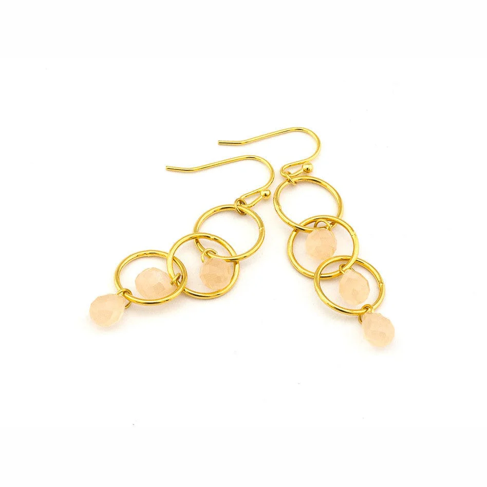 Circle Drop Earring - Image 4