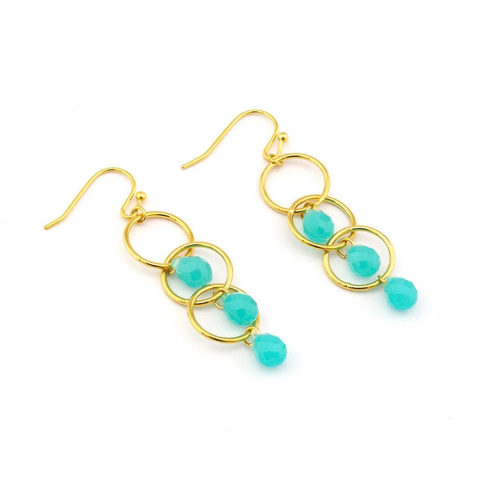 Circle Drop Earring - Image 7