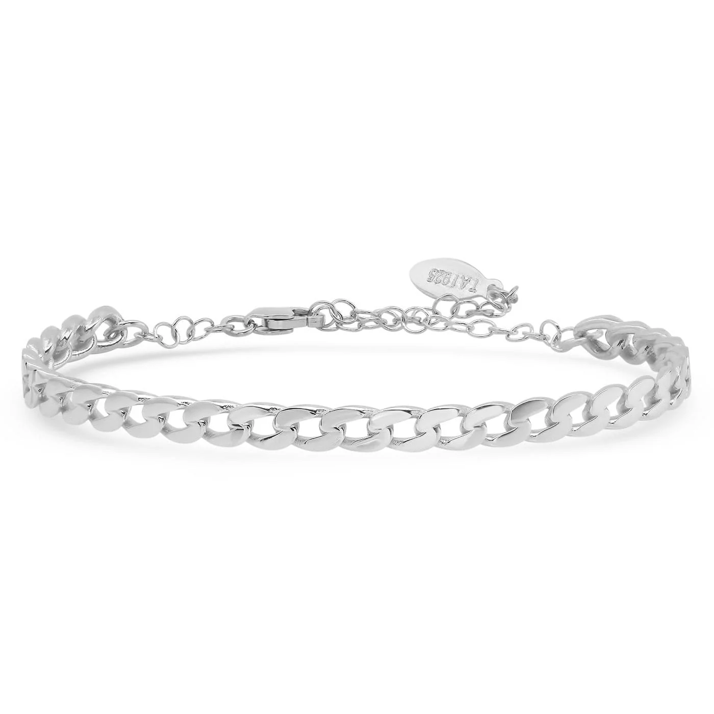 Silver Chainlink Bangle