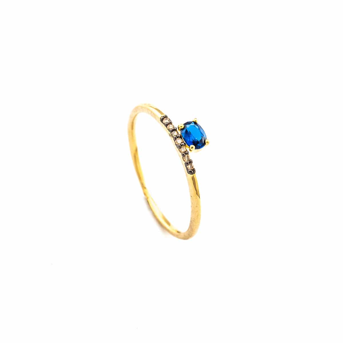 Montana Blue Offset Ring - Image 2
