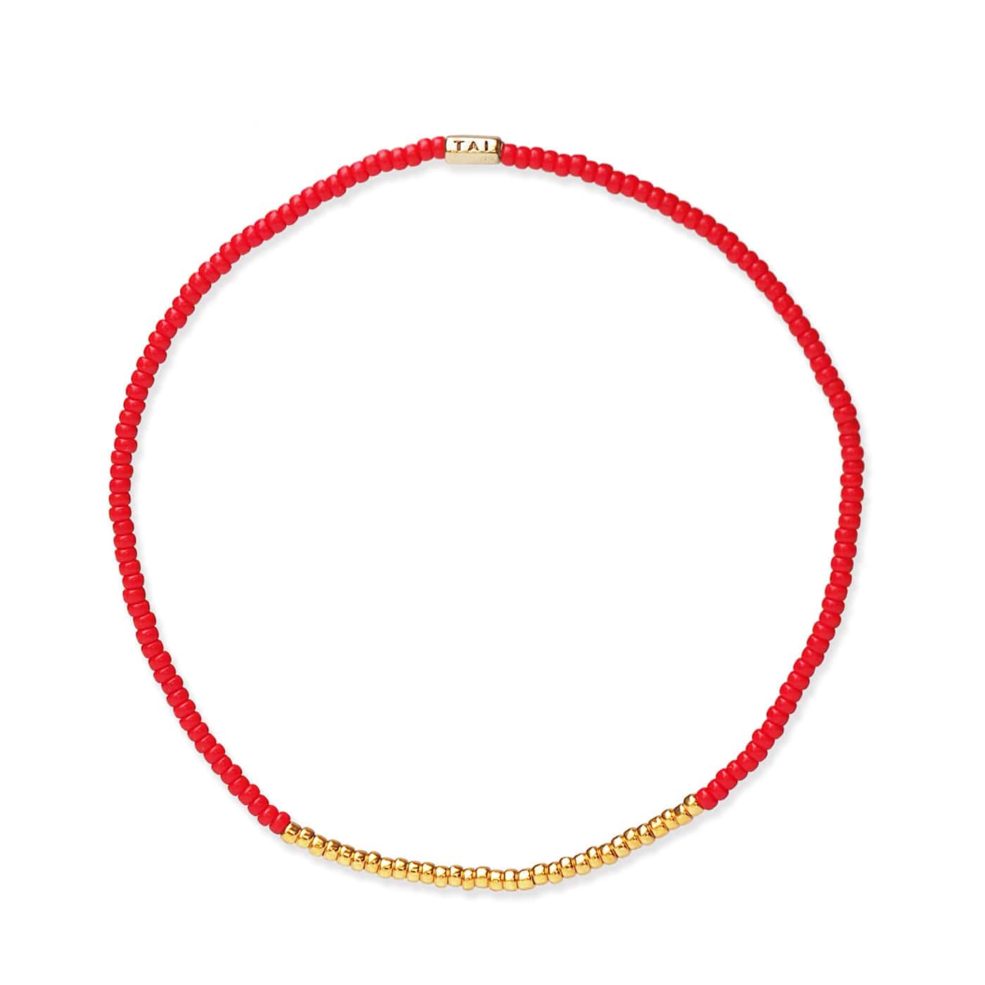 Praew Bracelet Beaded With Gold Accents - Image 7