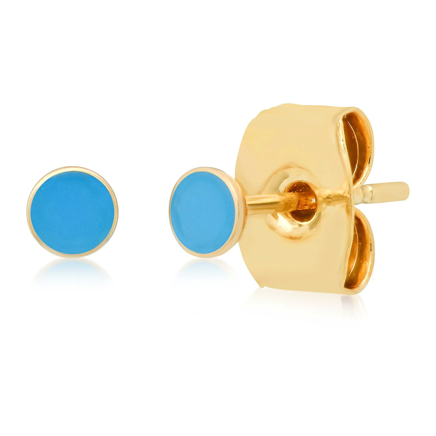 Enamel Round Disc Stud - Image 3