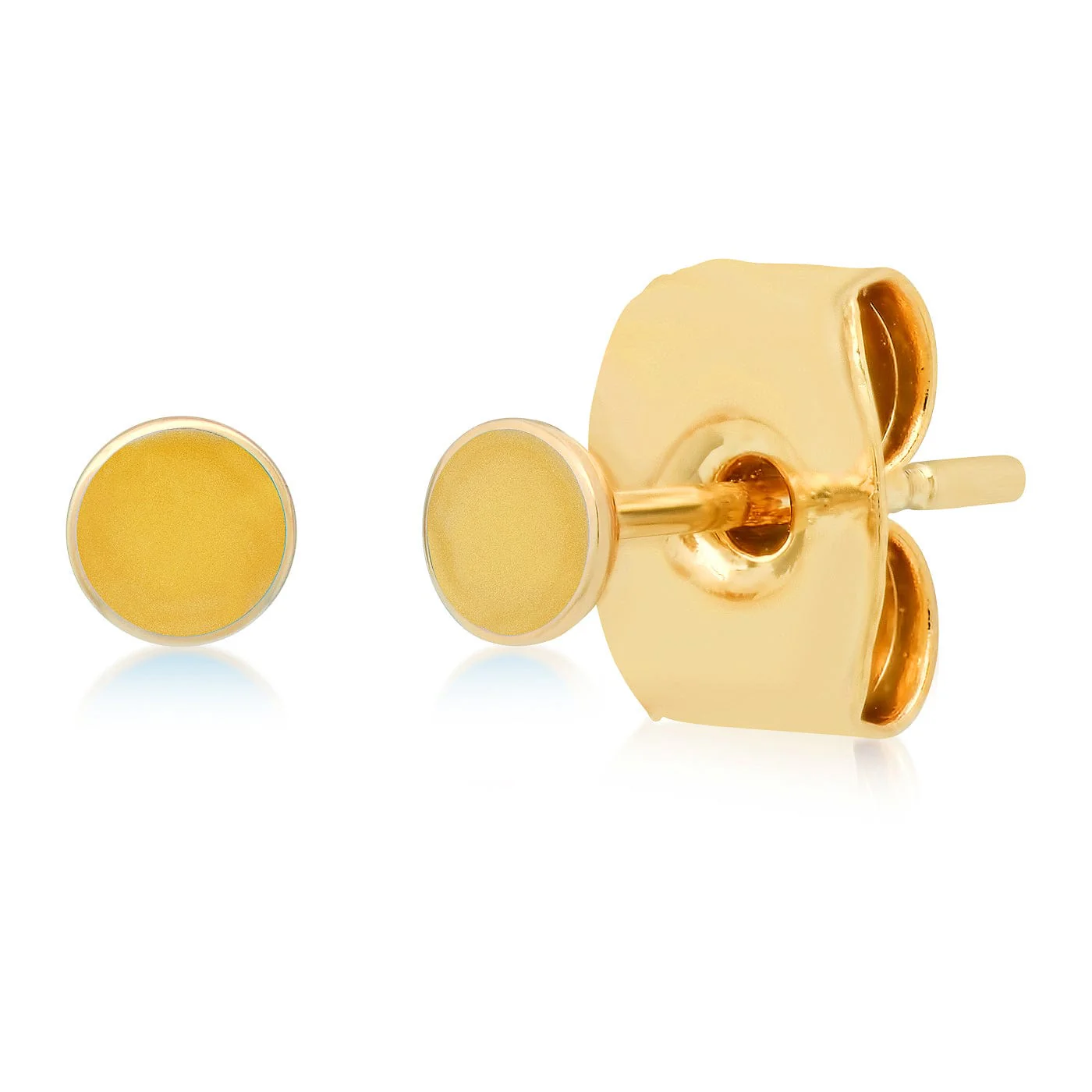 Enamel Round Disc Stud - Image 4