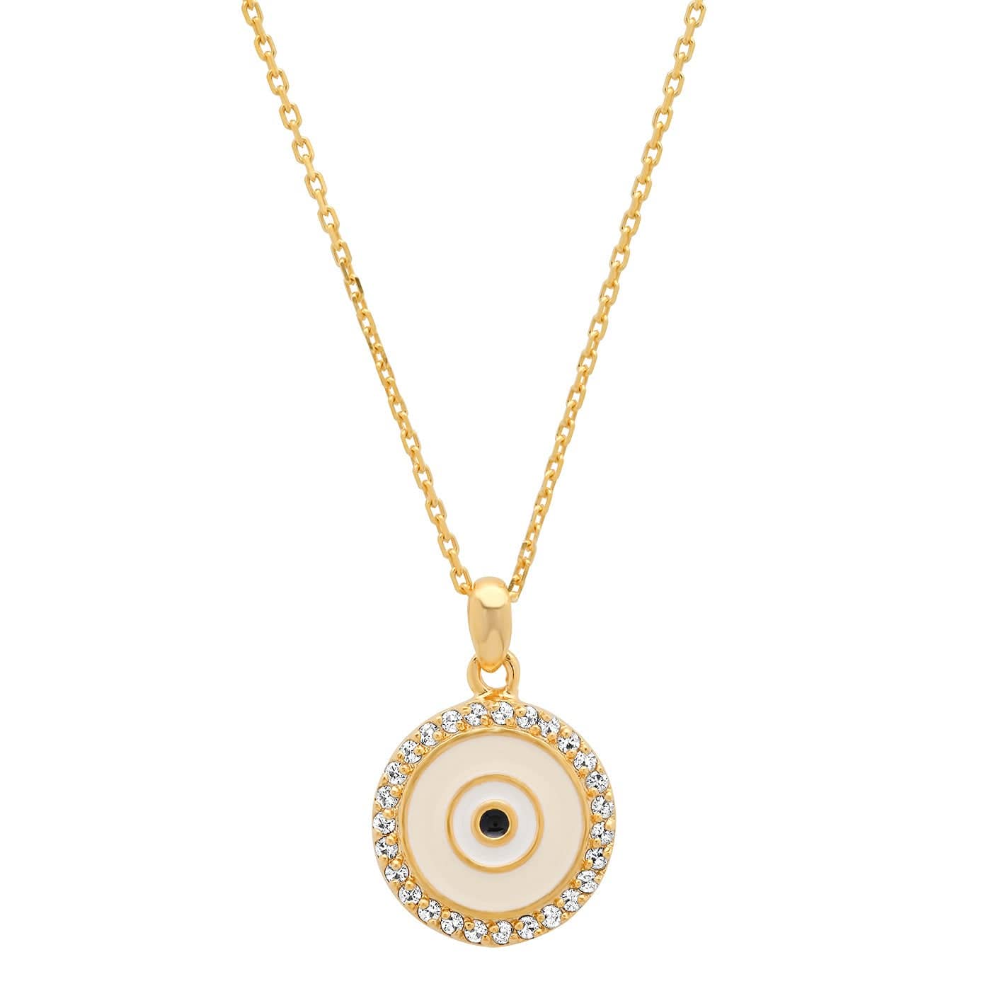 Enamel Evil Eye Pendant - Image 2