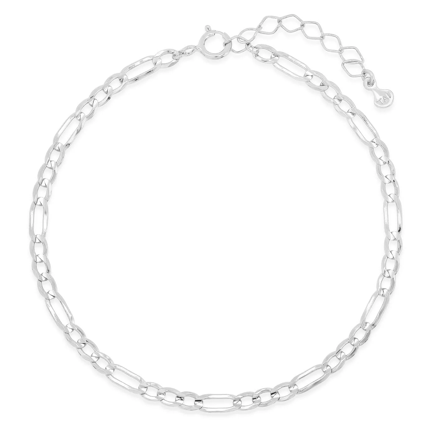 Figaro Chain Bracelet - Image 3