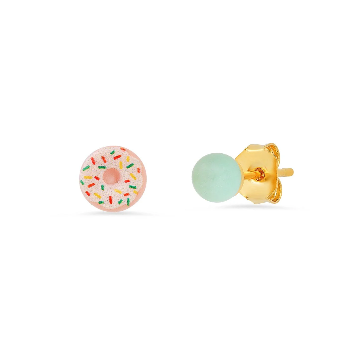 Glazed Donut Mismatched Studs - Image 3