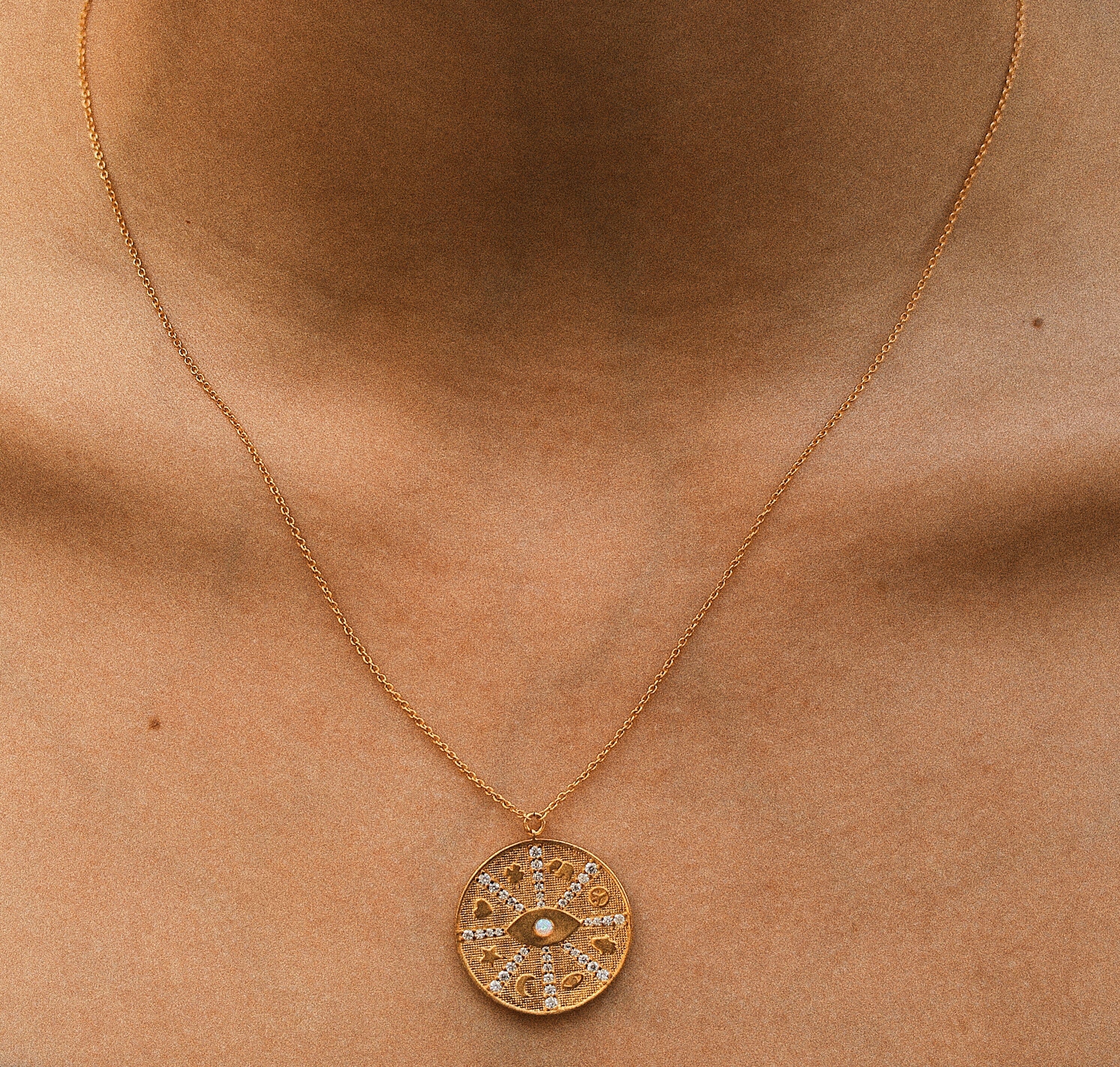 Lucky Rays Medallion Pendant - Image 2