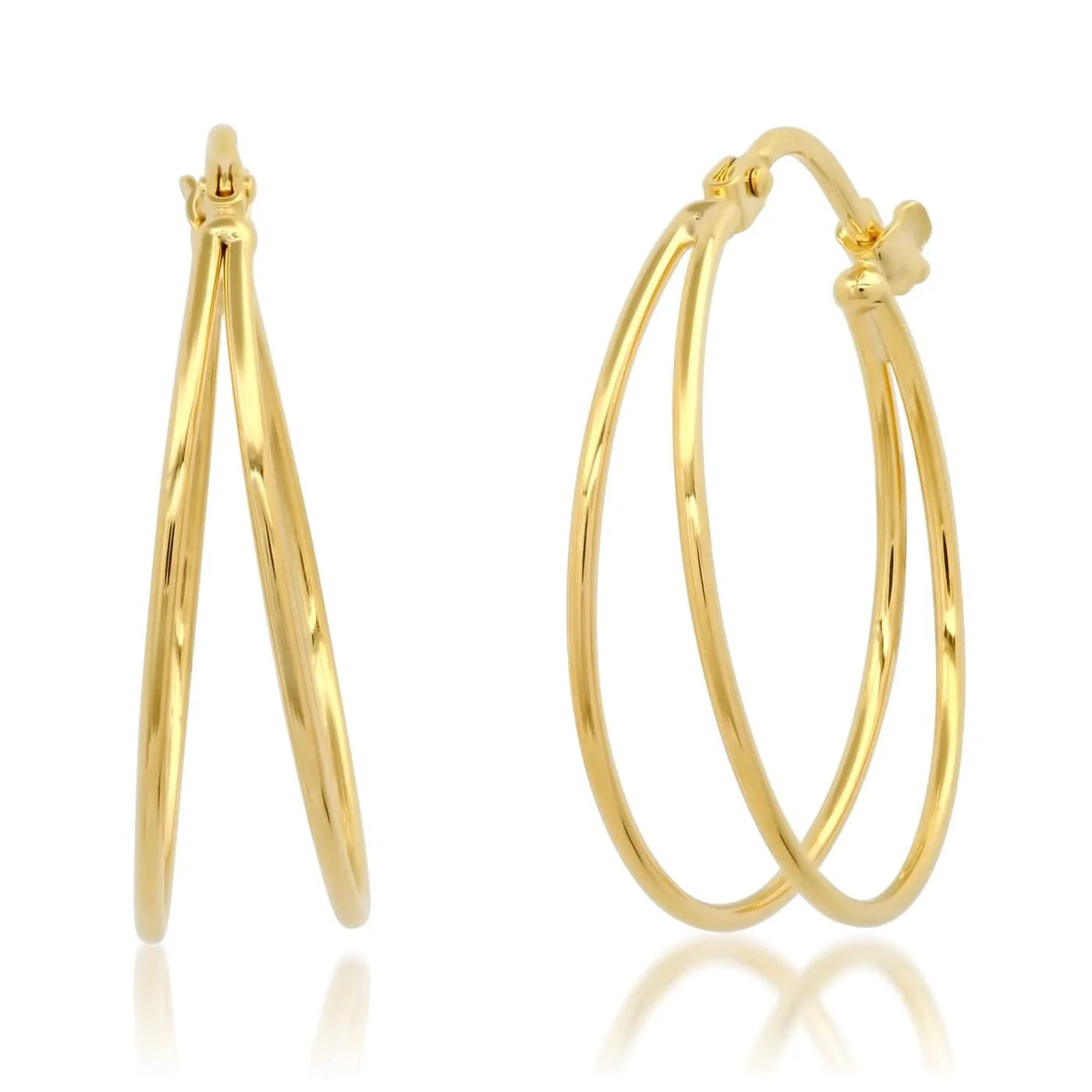 Gold Vermeil Split Hoop