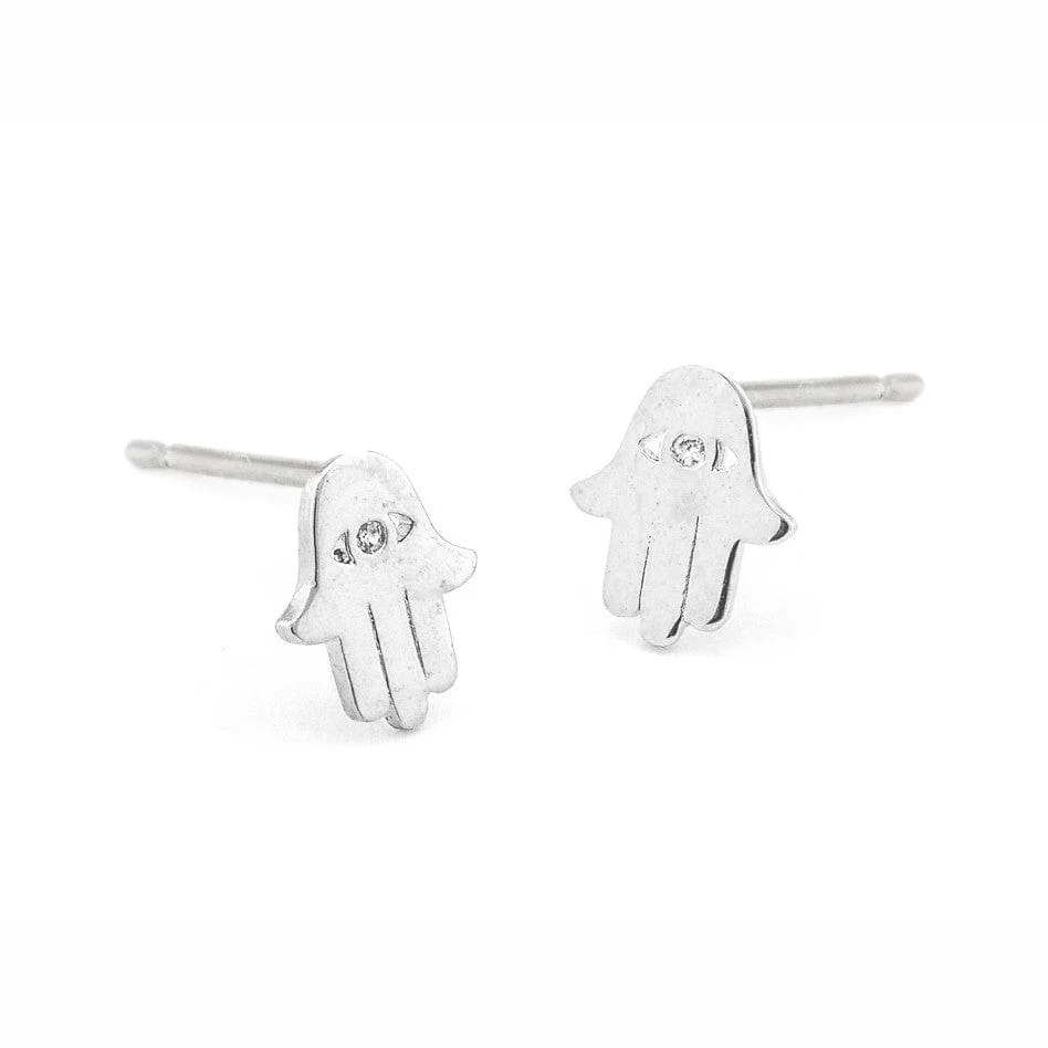 Hamsa Earrings - Image 2