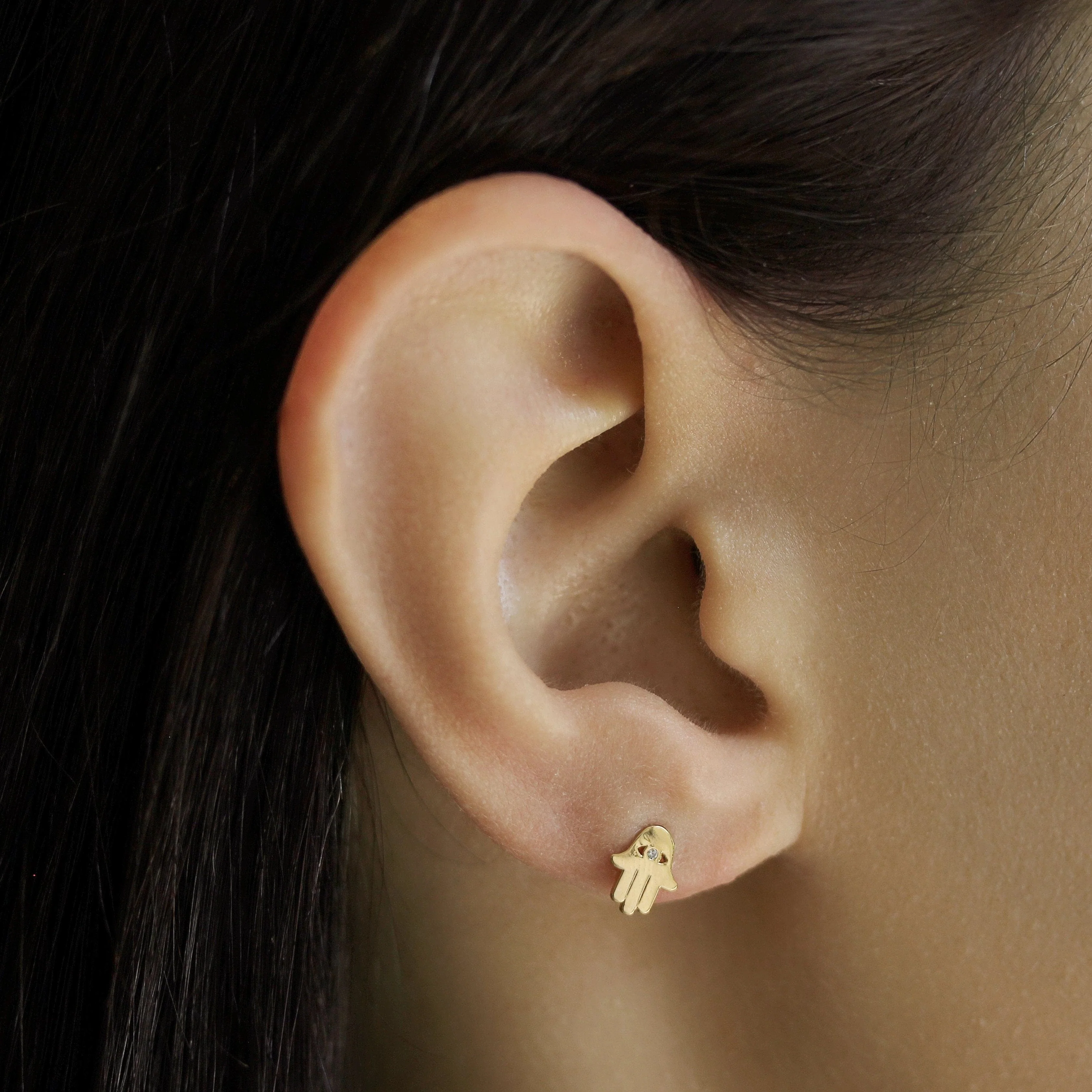 Hamsa Earrings - Image 3