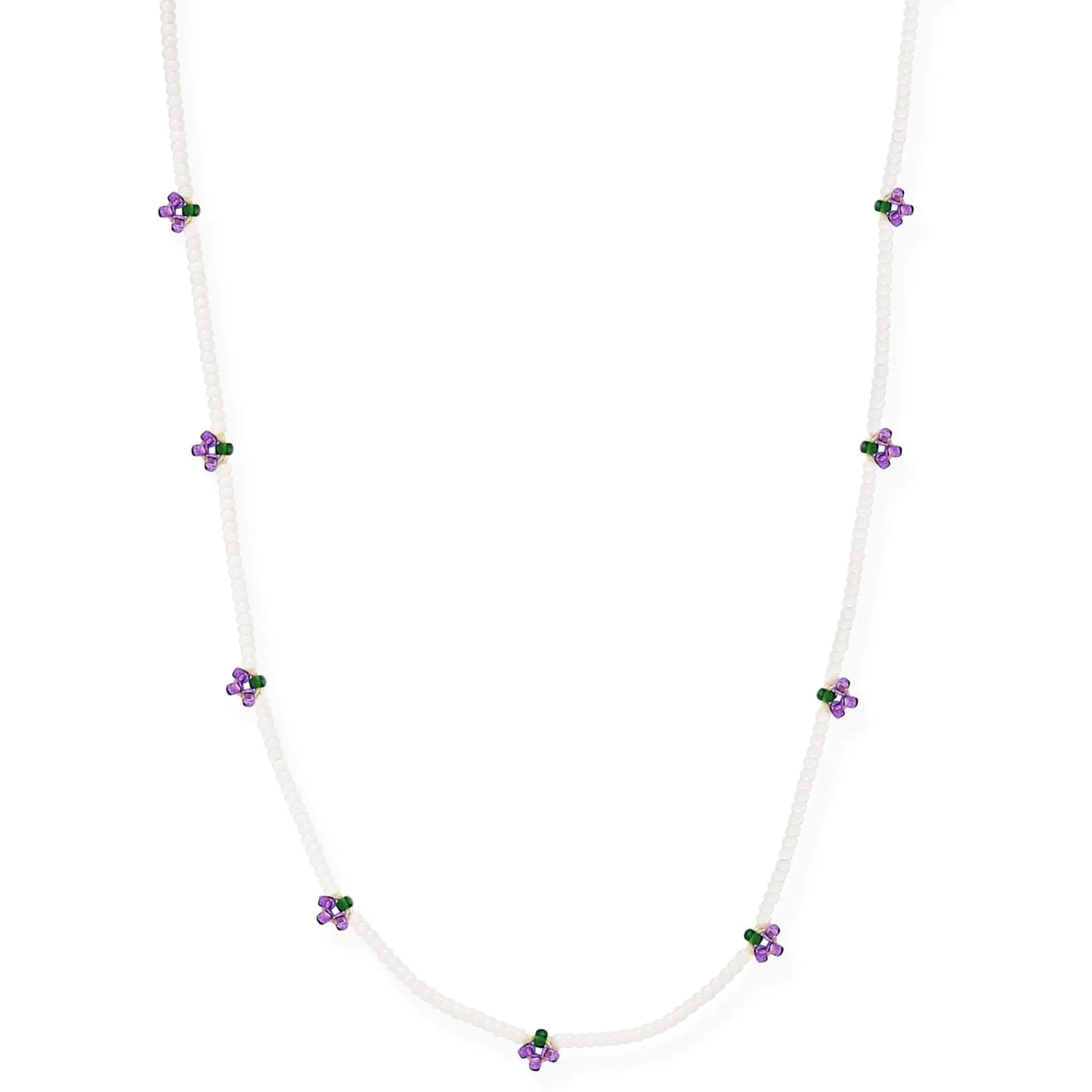 Handmade Beaded Necklace - Image 3