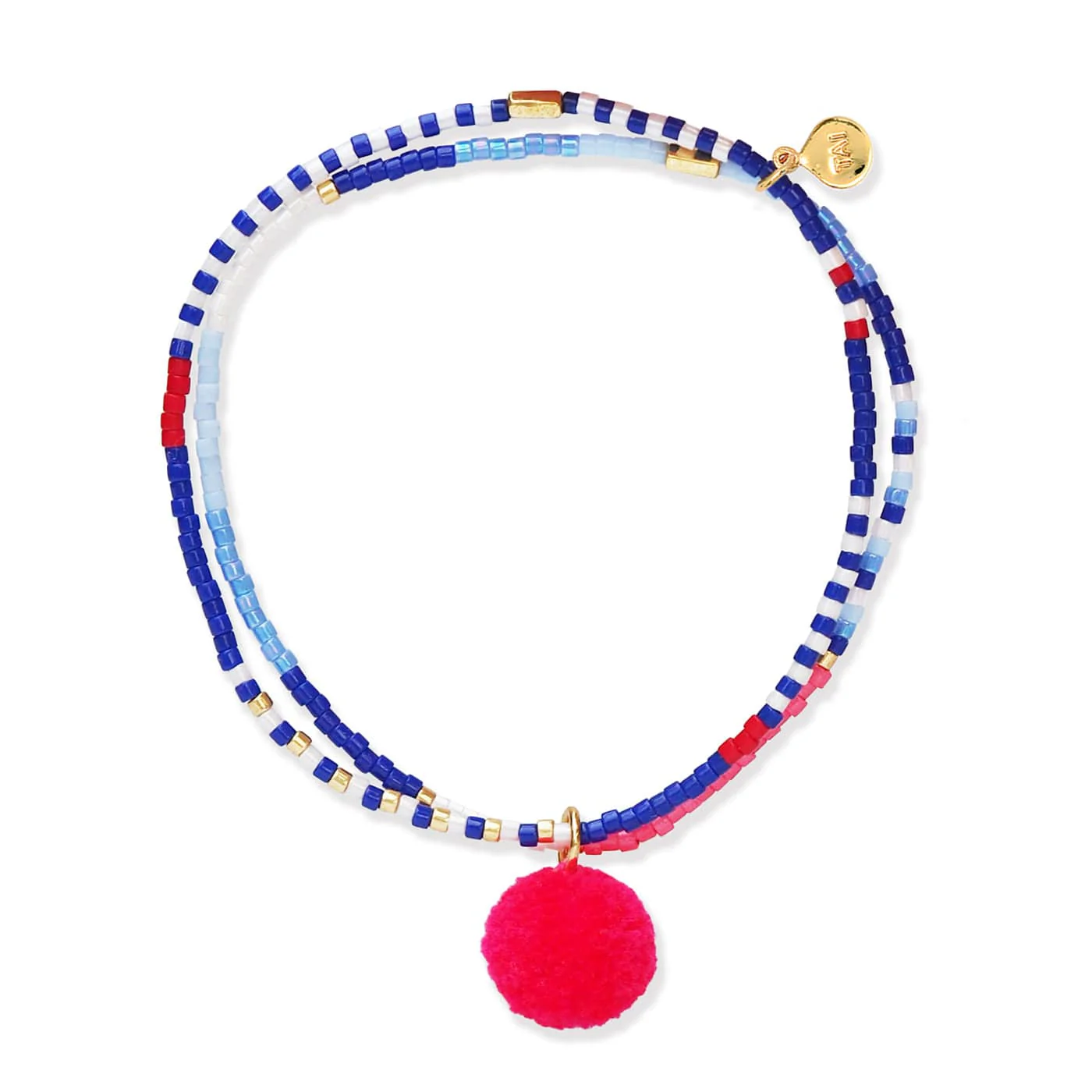Thirak Double Strand Beaded Bracelet