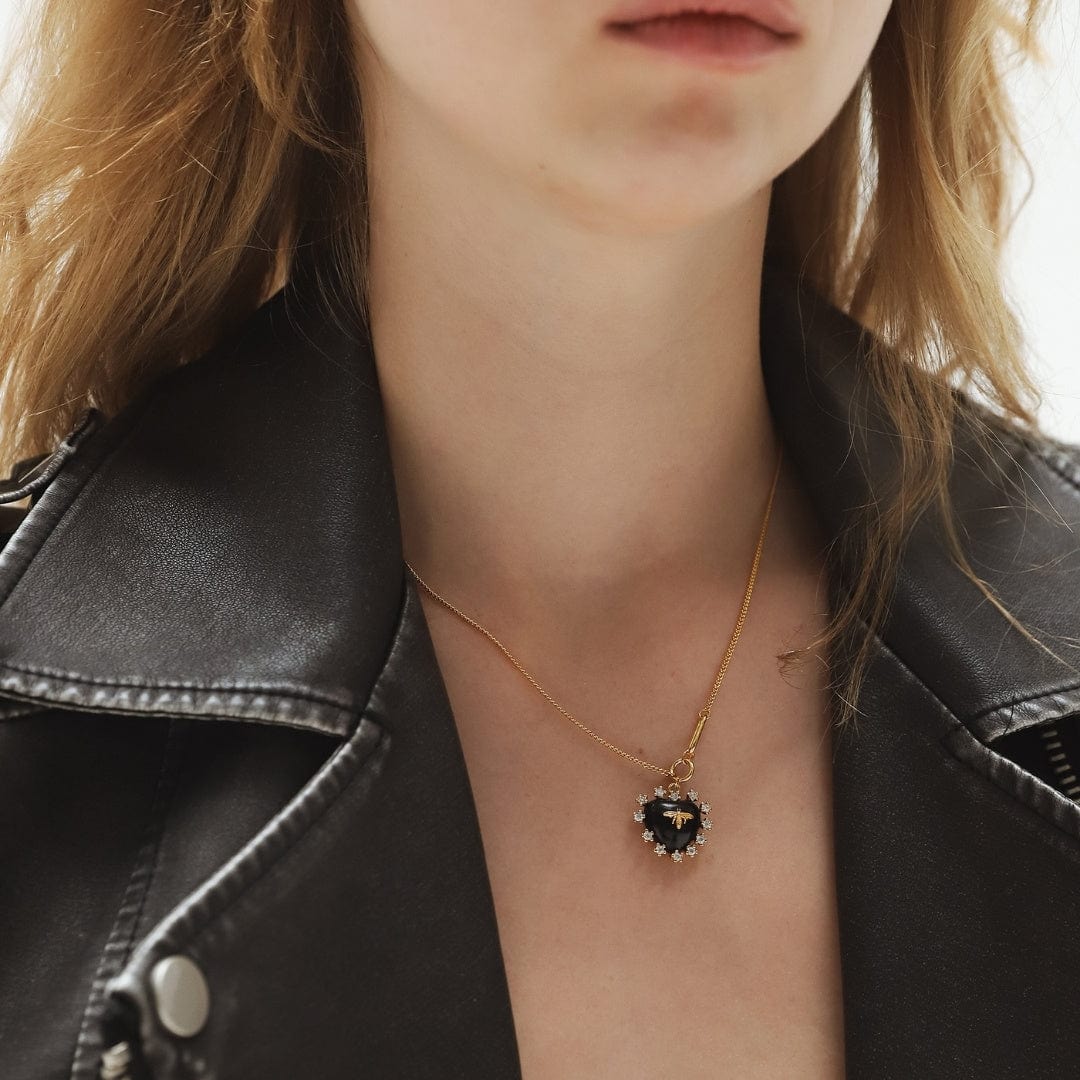 Heart Bee Necklace - Image 4