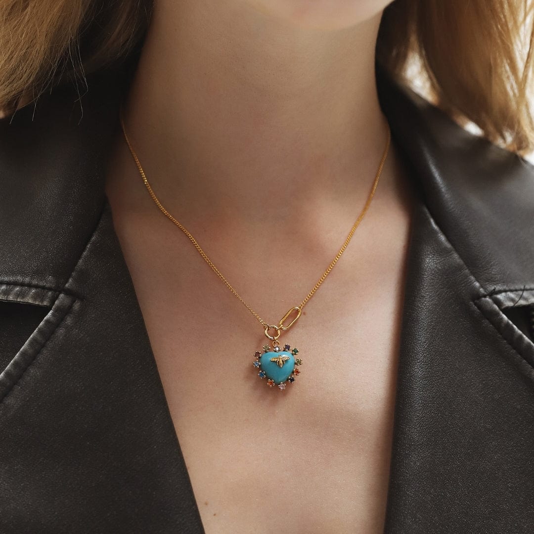 Heart Bee Necklace - Image 5