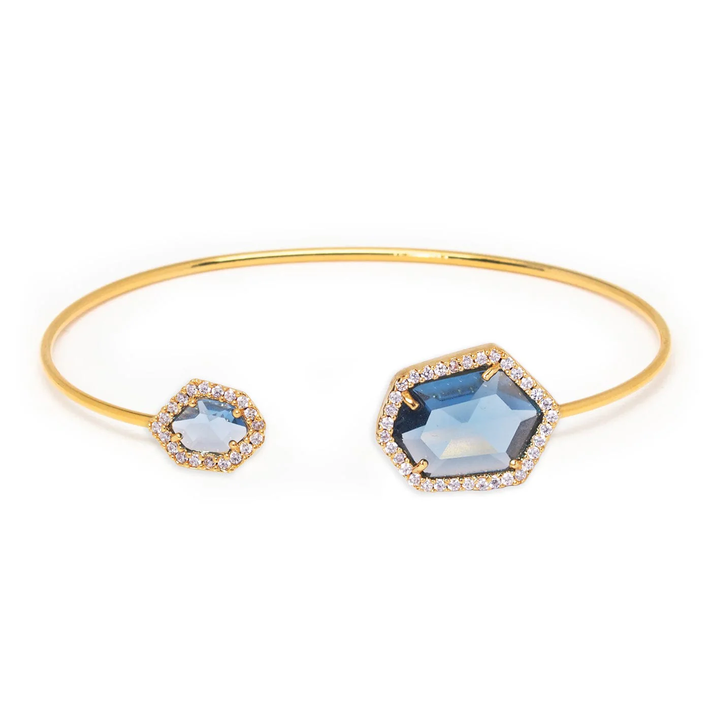 Hex Open Bracelet - Image 8