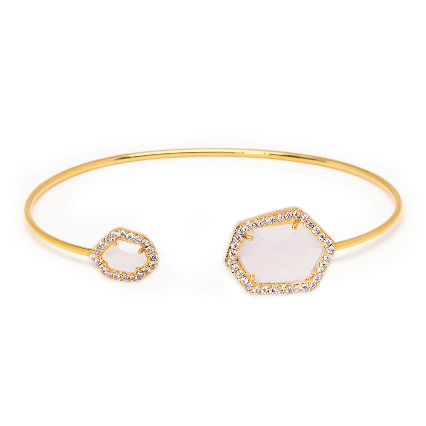 Hex Open Bracelet - Image 9