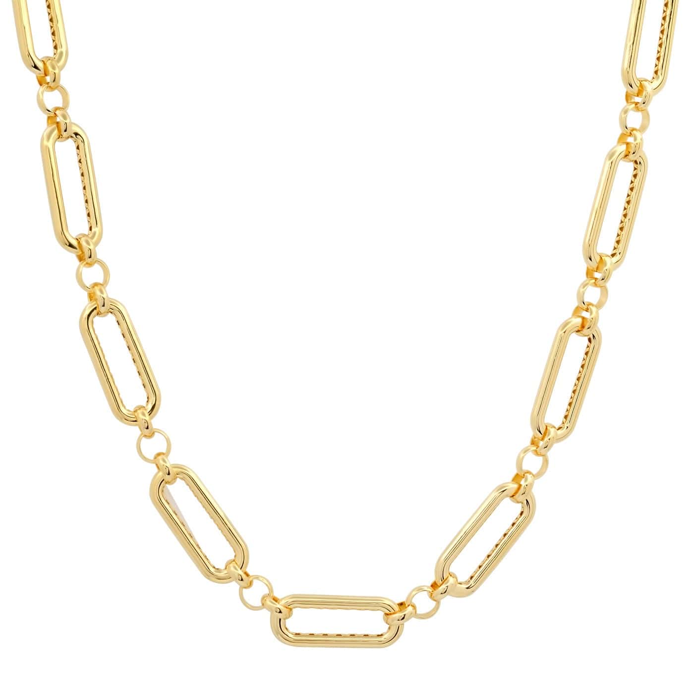 Large Oval Link Chain Necklace