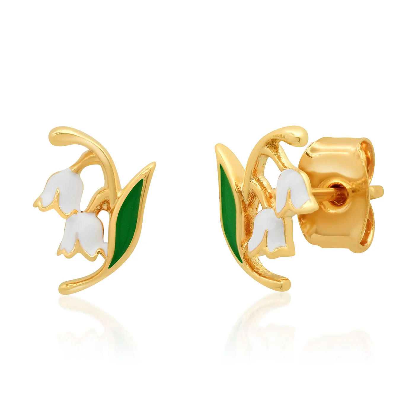 Lily of the Valley Stud Earrings