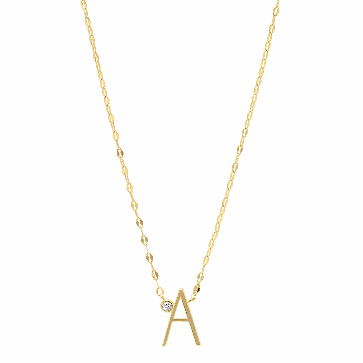 Initial Glow Necklace
