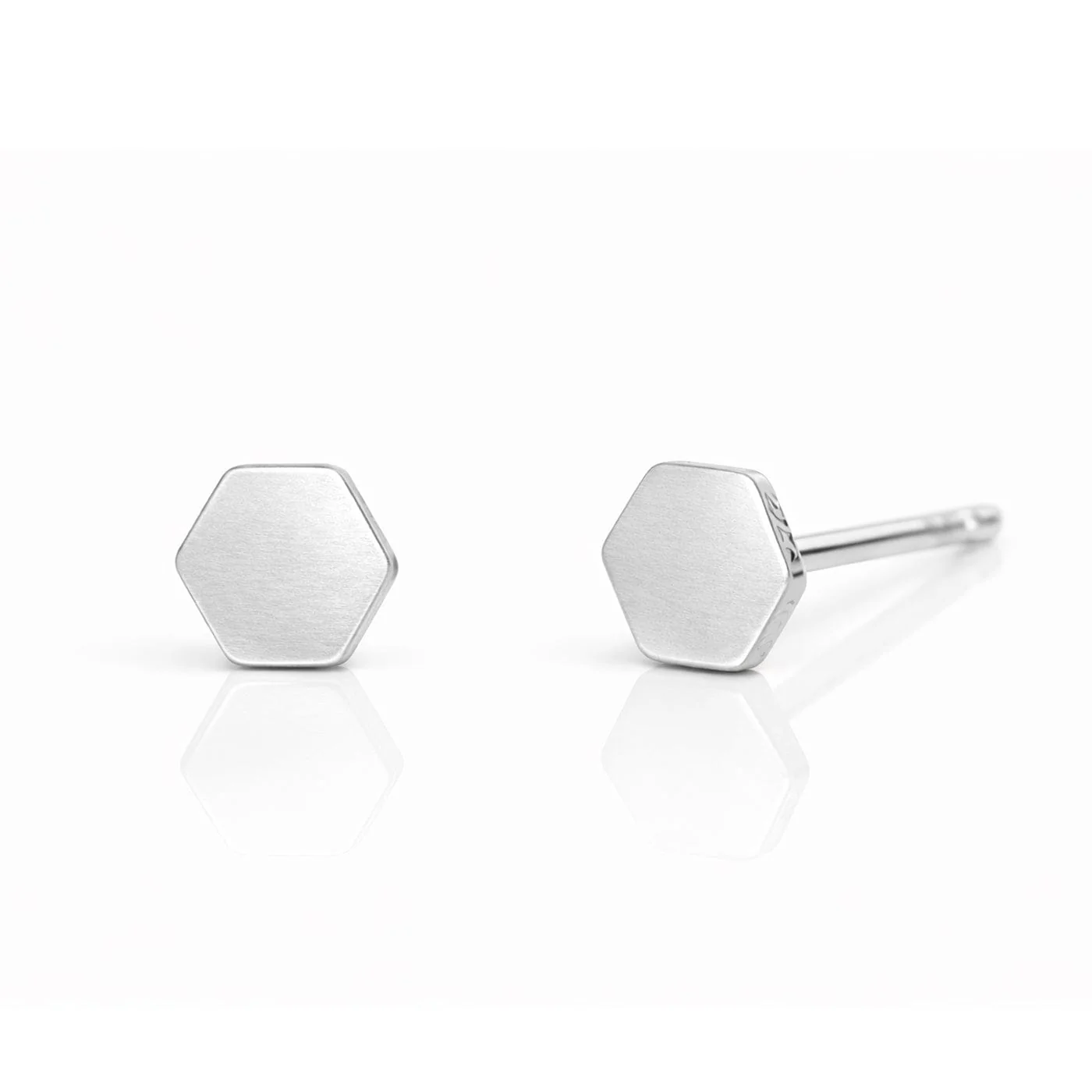 Mini Hexagon Studs - Image 3