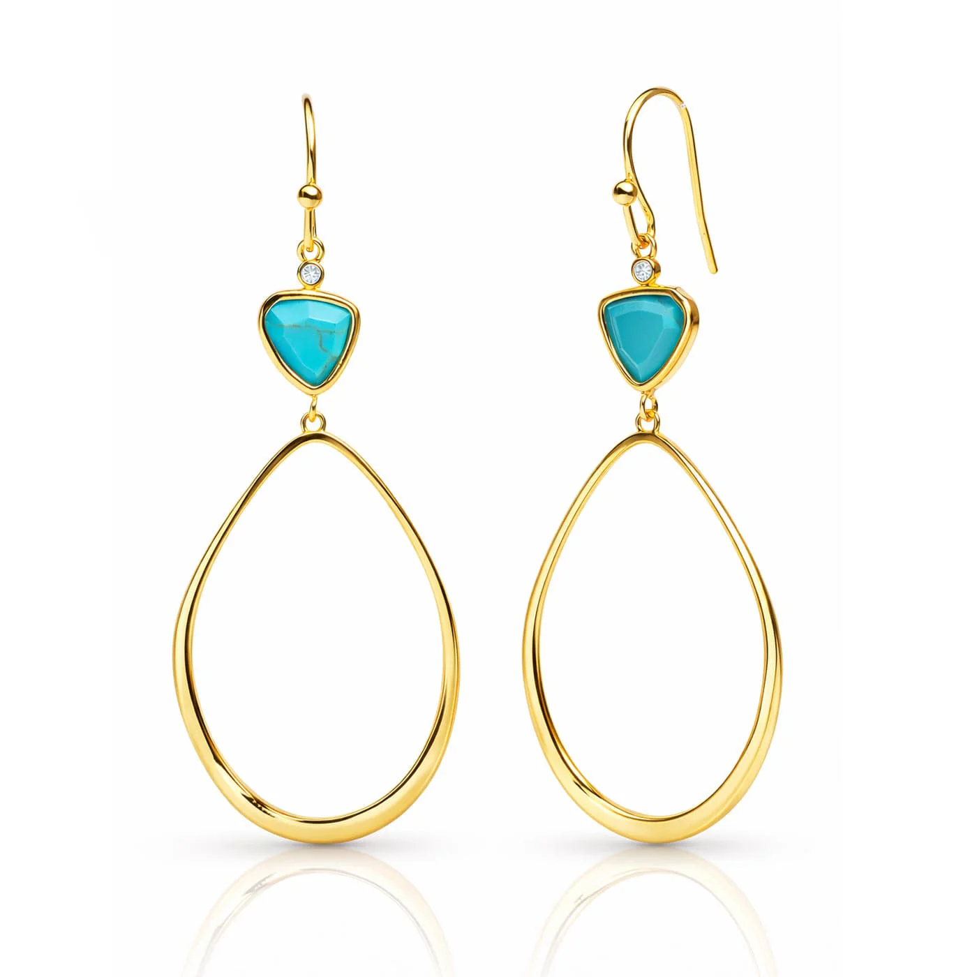 Stone Drop Earrings