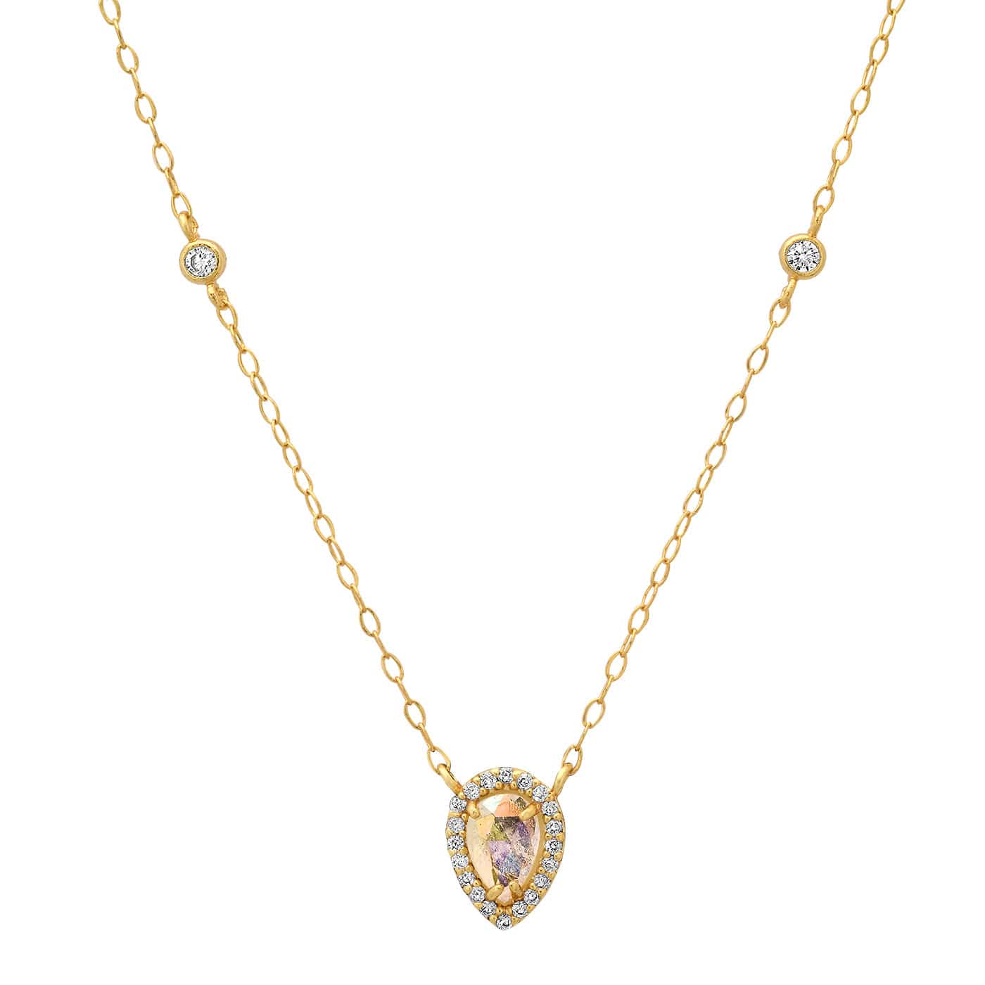 Radiant Teardrop Necklace