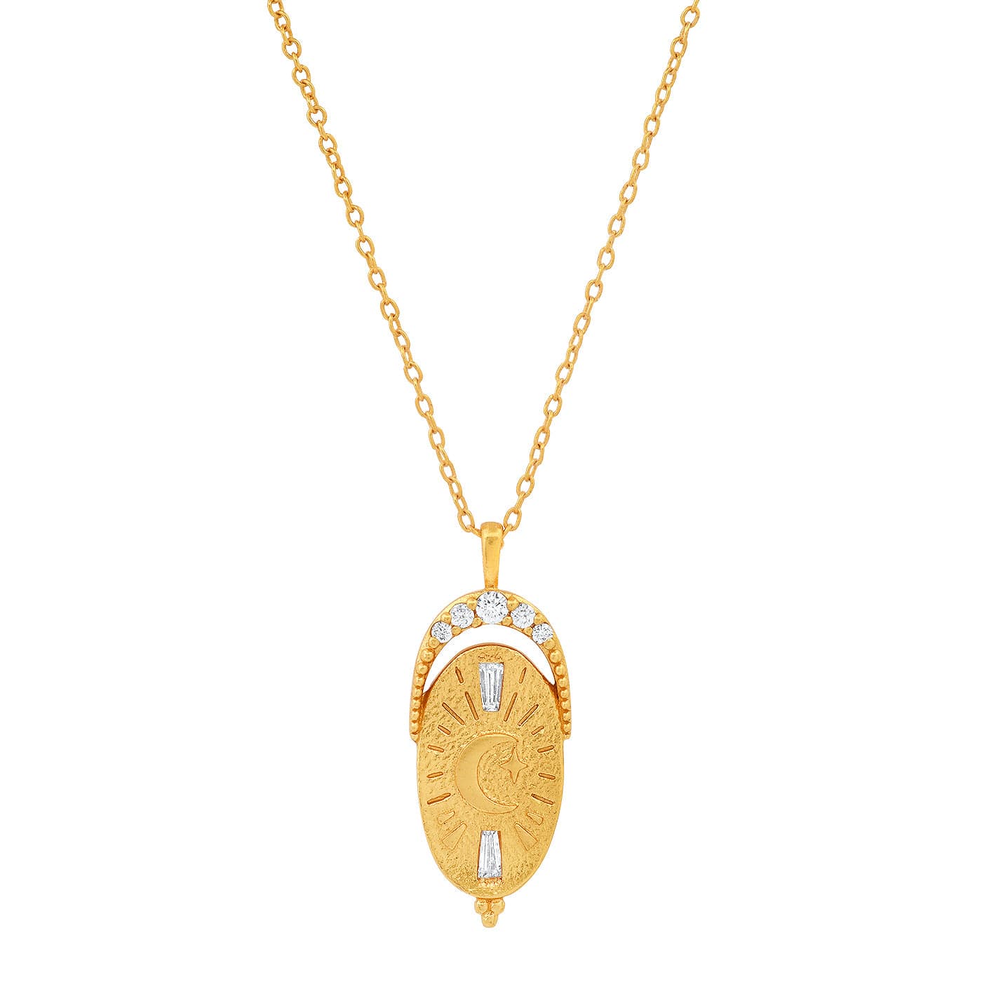 Oval Coin Necklace