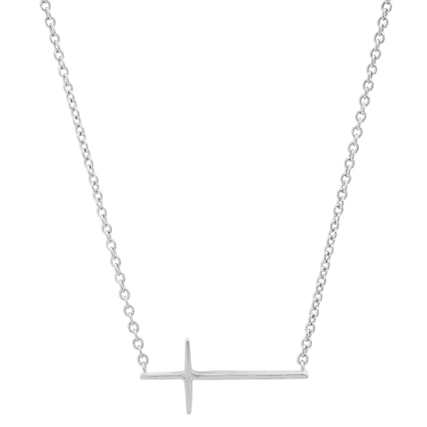 Horizontal Cross Necklace - Image 2