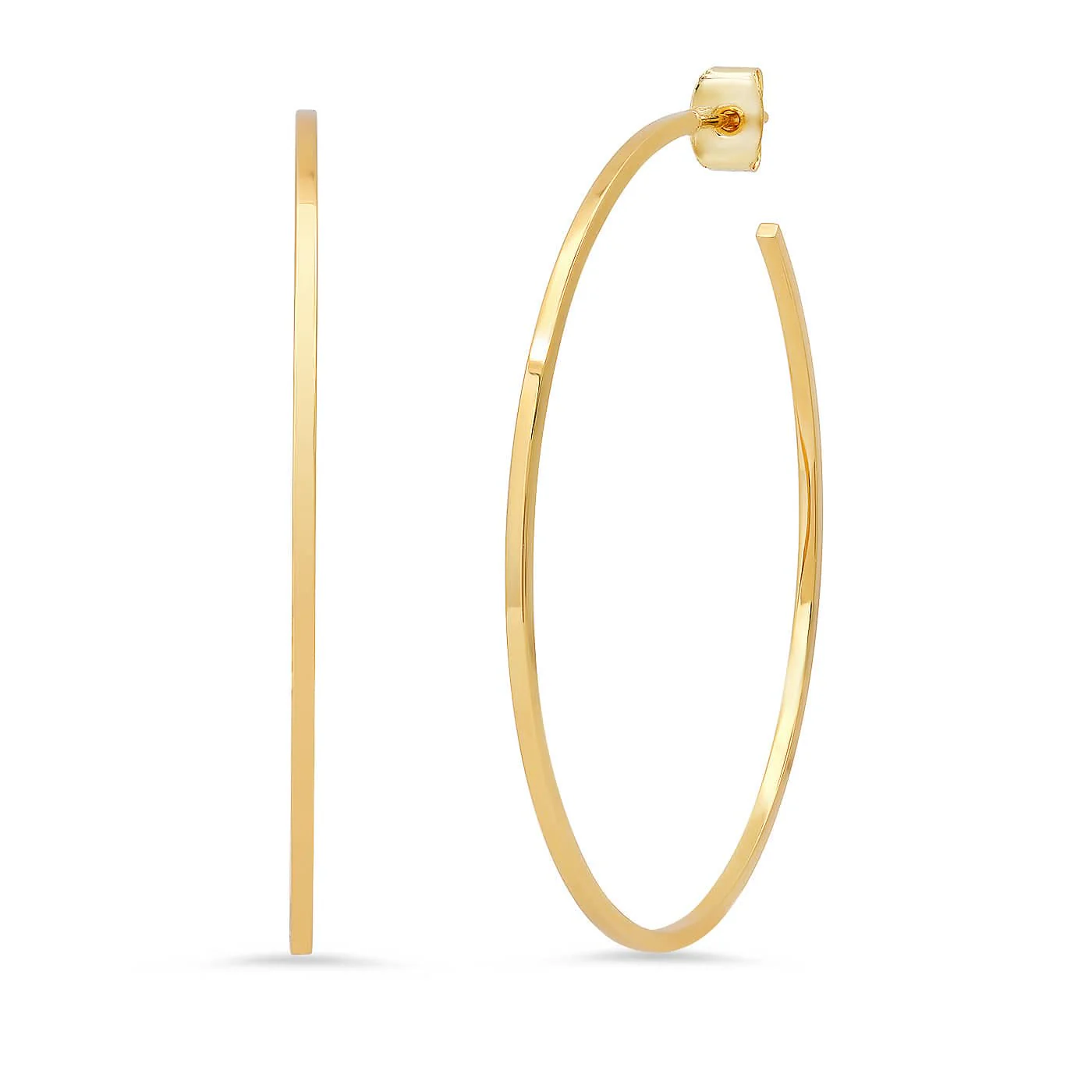 Classic Gold Hoops | XL