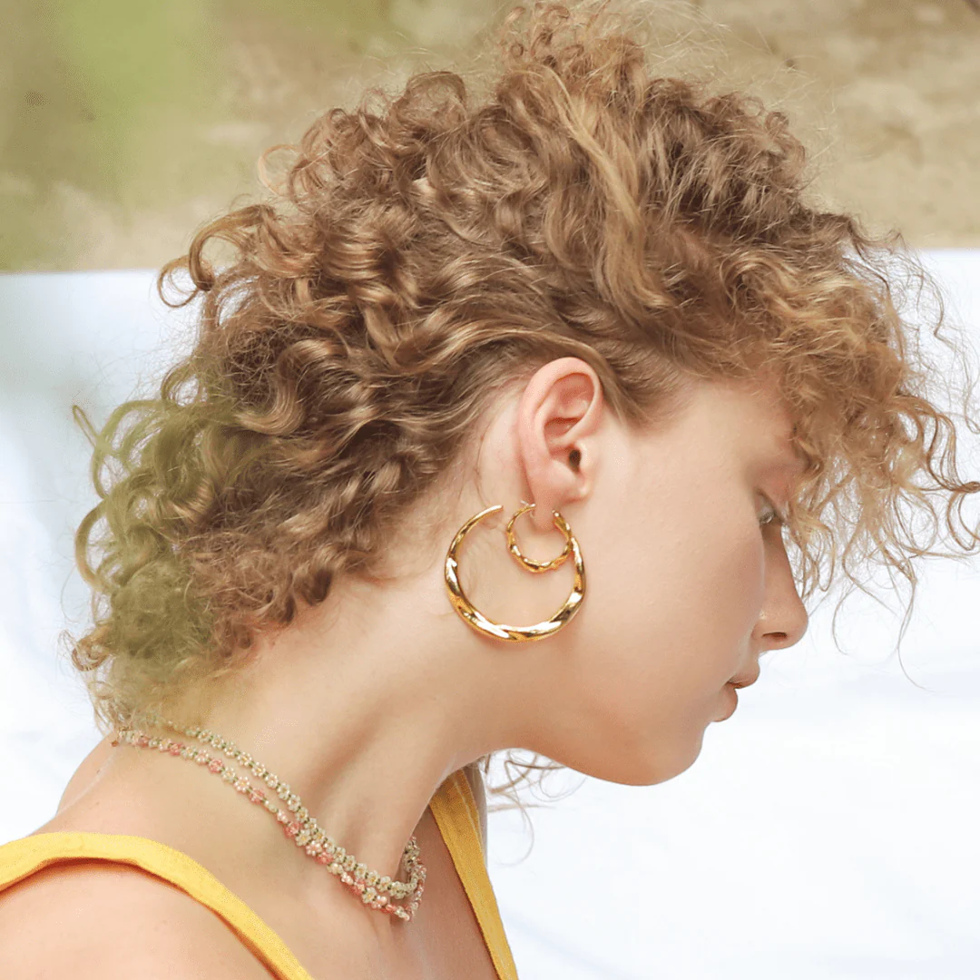 Wavy Hoops| 51mm - Image 2