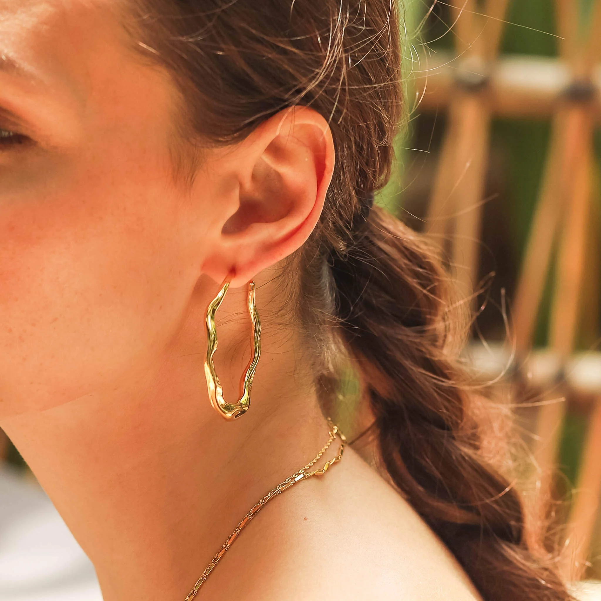 Wavy Hoops| 51mm - Image 3